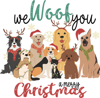 Christmas 29 - We Woof You A Merry Christmas