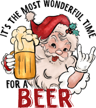 Christmas 41 - Santa Beer