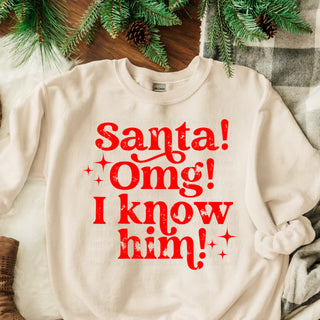 Santa, OMG! I Know Him!