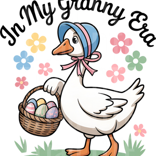 In My Granny Era Easter Goose