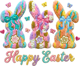 Latch Hook Happy Easter 4