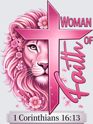 Woman Of Faith Pink 01