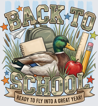 Back To School Camo Duck