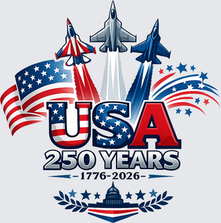 USA 250 Years Patriotic Jets