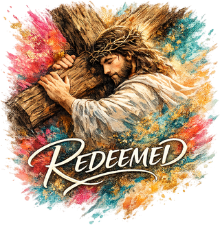 Christian Easter Brushstroke