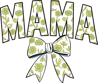 Coquette Green Floral Mama