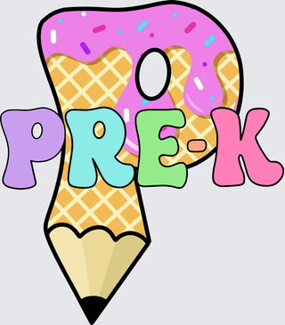 prek Pencil Ice Ceam Cone
