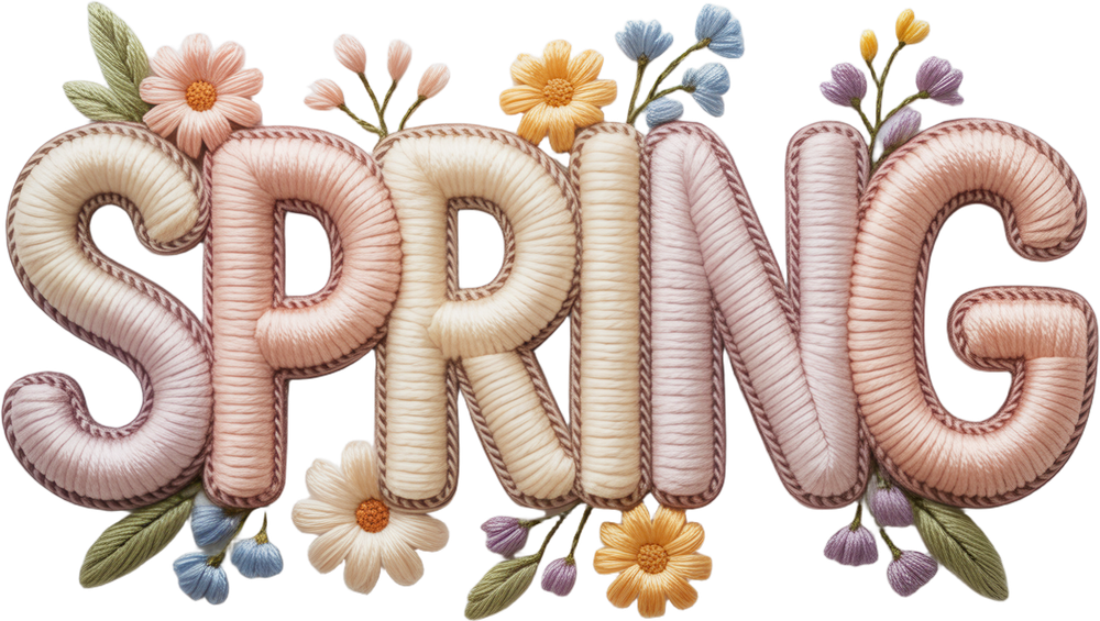 Spring Yarn Flowers – Triad DTF