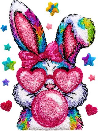 Latch Hook Bunny Easter