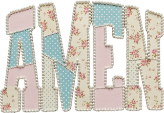 Amen Pearls Patchwork