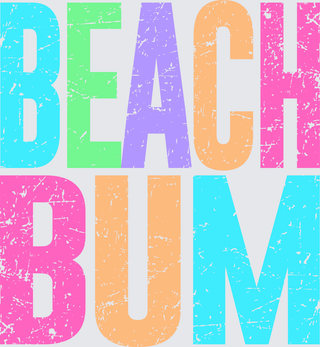 Beach Bum Colorful