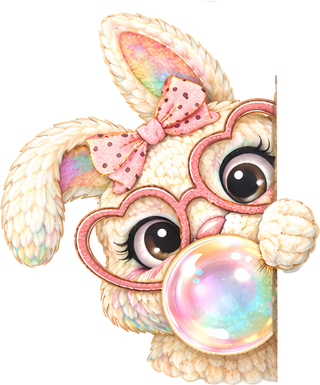 Faux Yarn Easter Png Easter Bunny