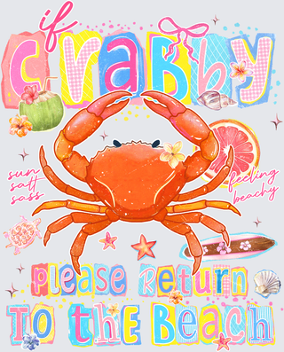 Crabby Return To Beach