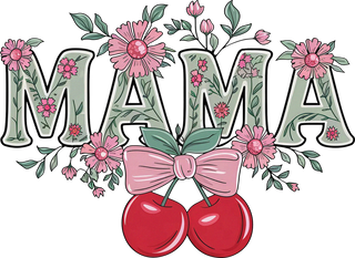 Floral Cherry Mama