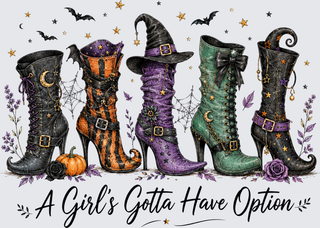 Got To Have Options Halloween Boots
