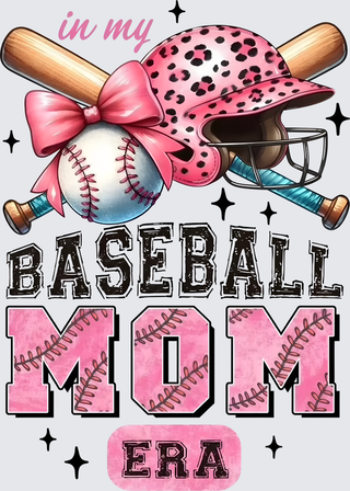 Baseball Mom Era Pink