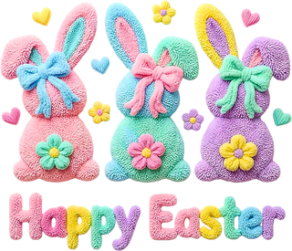 Latch Hook Happy Easter 6