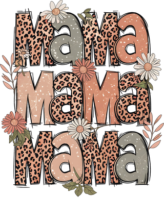 Leopard Floral Mama
