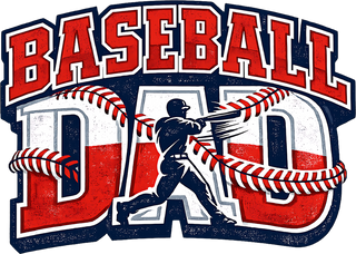 Baseball Dad Png T-Shirt Design (3)