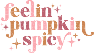 Feelin Pumpkin Spicy Fall Autumn with Stars