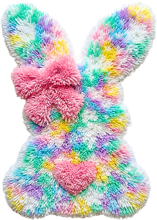 Latch Hook Easter Bunny 2