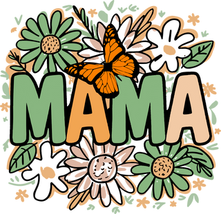 Floral Butterfly Mama