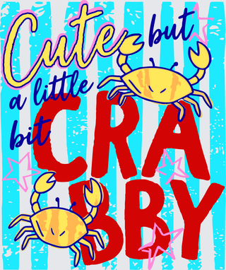 Cute But Crabby Blue
