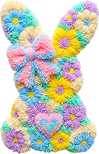 Latch Hook Easter Bunny 3