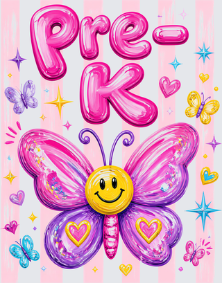 Back To School Butterfly Pre-K