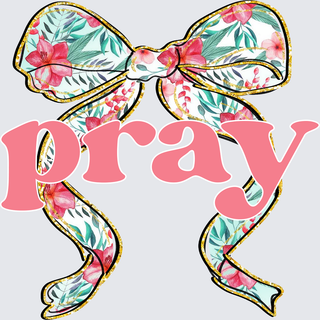 pray colorful gold pocket