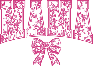 Mama Floral Coquette Pink